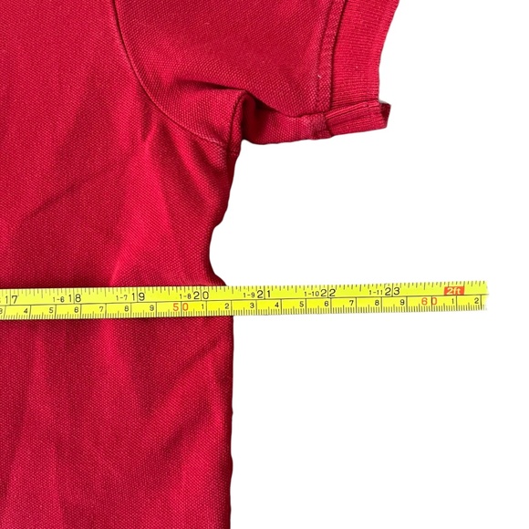 Burberry Red Polo Shirt - Picture 8 of 9